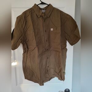 Carhartt Brown Short Sleeve Shirt